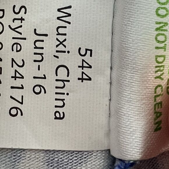 Lilly Pulitzer Dress Womens Medium Blue/White Ophelia Dress Get Trunky Pattern - Picture 12 of 13